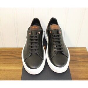 Good Man Brand Legend London Black Dark Vachetta Edge Italy Sneakers Size 11.5